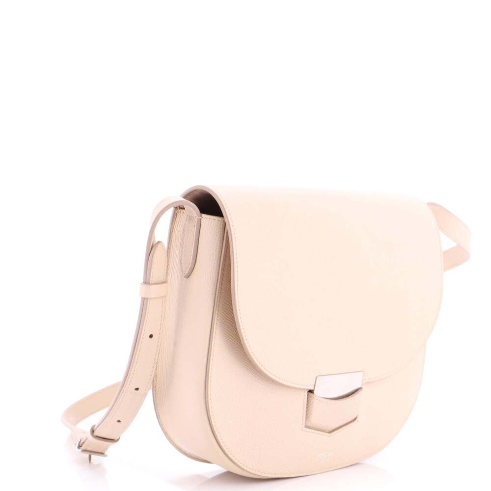 Celine Trotteur Crossbody Bag Grainy #243257C92B - Picture 2 of 7